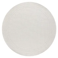 Covor TIMO 5979 Rotund 200cm Alb