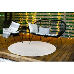 Covor TIMO 5979 exterior sisal rotund