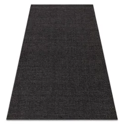 Covor TIMO 0000 ȘNURCUIT SISAL outdoor negru - CLASA 2