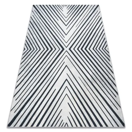 Covor lavabil ANDRE 2381 geometric gri