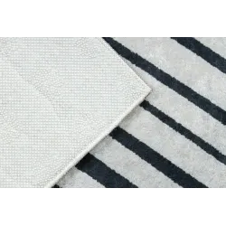 Covor lavabil ANDRE 2381 geometric gri