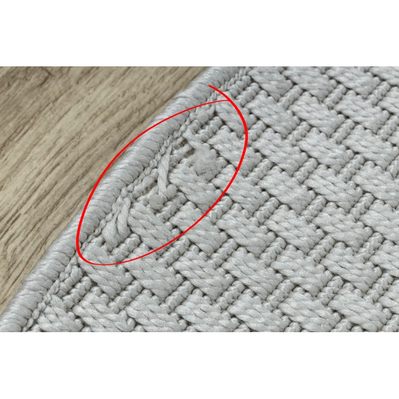 Covor rotund outdoor sisal TIMO 6272 alb