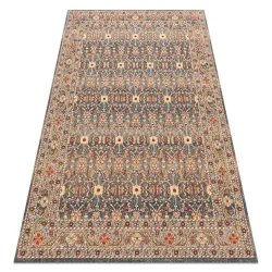 Covor LEGEND 468 12 GB500 din lână OSTA - Ornament, cadru exclusiv bej / gri