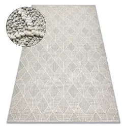 Covor Jersey geometric buclă