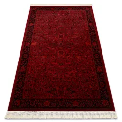 Covor ORIENT 5125 Burgundy cu Cadru, design clasic, ideal pentru sufragerie