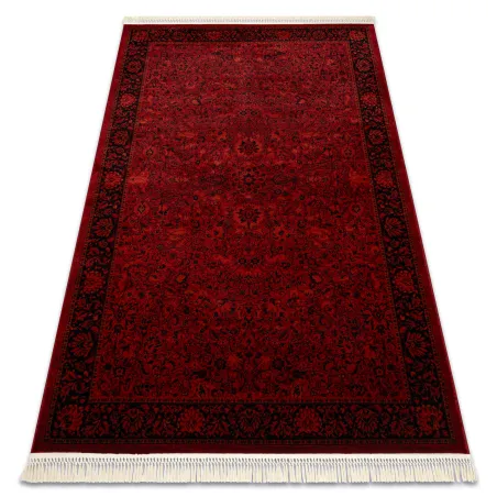 Covor ORIENT 5125 Burgundy cu Cadru, design clasic, ideal pentru sufragerie