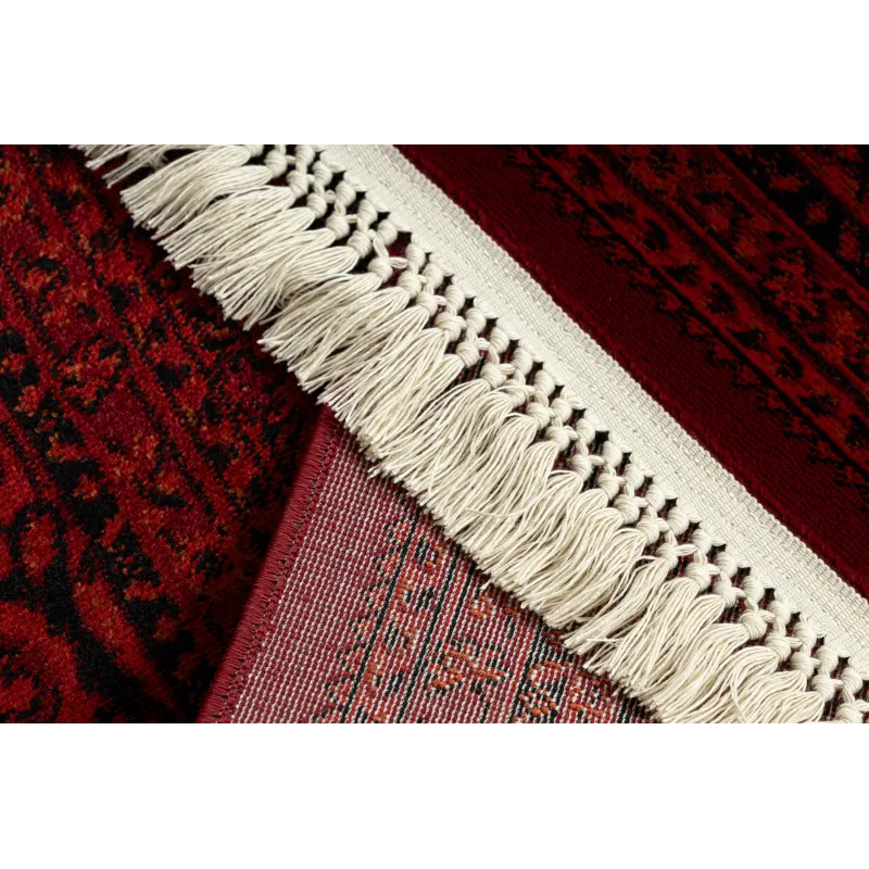 Covor cu franjuri, model oriental, perfect pentru dormitor sau living