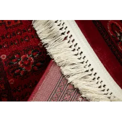 Covor ORIENT 6871 cu franjuri, material moale, perfect pentru dormitor