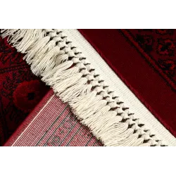 Covor clasic pentru dormitor, culoare bordo, stil oriental
