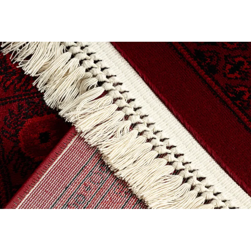 Covor clasic pentru dormitor, culoare bordo, stil oriental