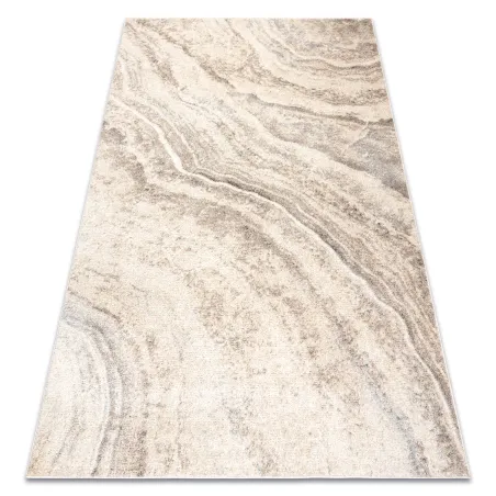 Covor modern FUSION 9776 crem bej cu design abstract de dune