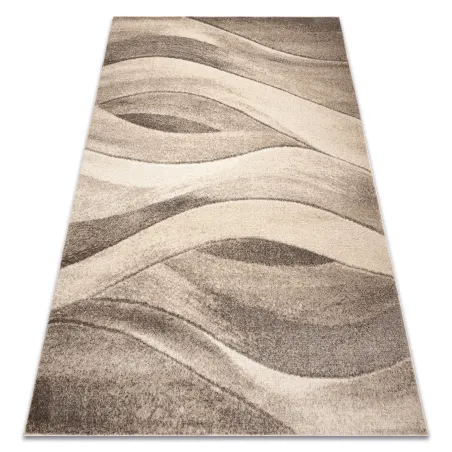 Covor modern FUSION 1617 în nuanțe de bej și crem, design abstract