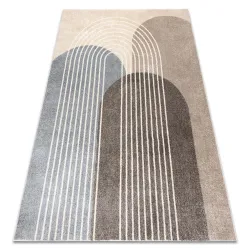 Covor FUSION 0810 Bej Maro Geometric