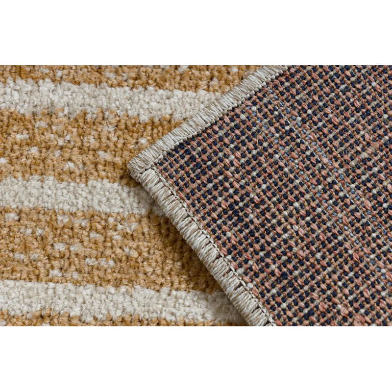 Covor FUSION 0810 cu un model modern abstract în tonuri de bej