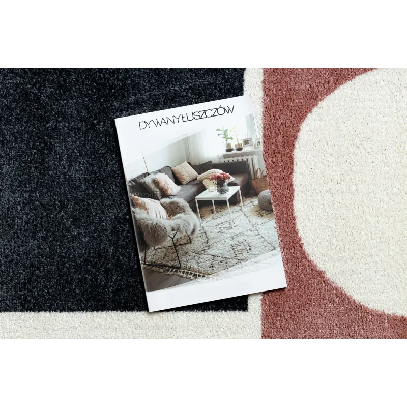 Covor FUSION 0213 cu un model abstract modern, material moale