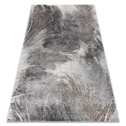 FUSION 9617 Covor gri cu geometrie modernă