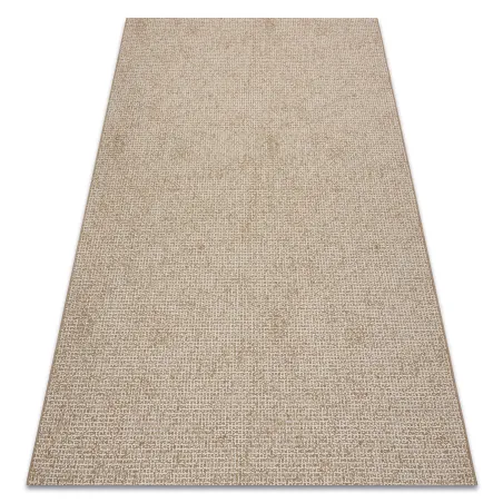 Covor din sisal de culoare bej natural, perfect pentru living