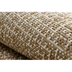 Covor din sisal pentru camera copiilor, culoare bej naturală
