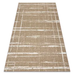 Covor sisal Trellis vintage, culoare bej natural, ideal pentru living sau dormitor