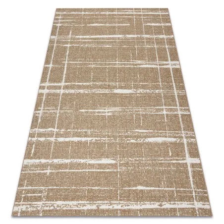 Covor sisal Trellis vintage, culoare bej natural, ideal pentru living sau dormitor