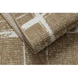FLAT 48965265 Covor sisal Trellis vintage, rezistent la intemperii, perfect pentru exterior