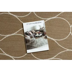 FLAT Covor Sisal Picături - covor elegant pentru living sau dormitor