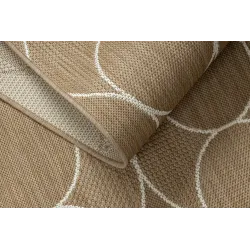 FLAT Covor Sisal Picături - ideal pentru grădină sau terasă