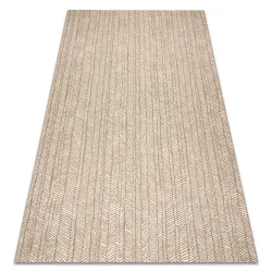 Covor din sisal bej natural, perfect pentru a adăuga stil în orice cameră