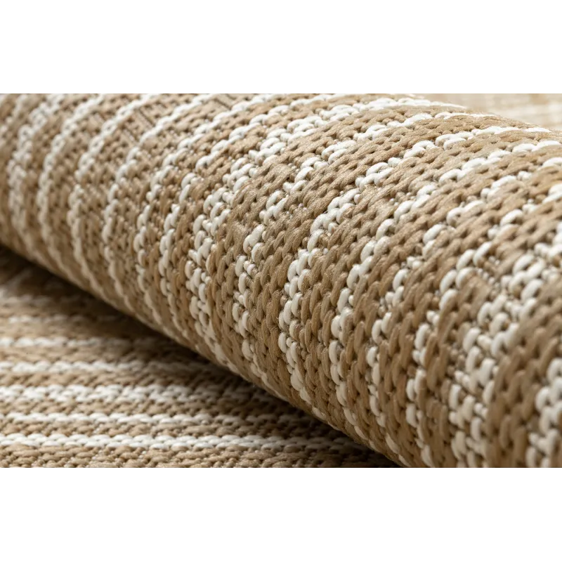 Covor sisal geometric, ideal pentru camera copiilor, durabil și elegant