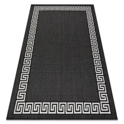 Covor negru și crem, perfect pentru interioare moderne