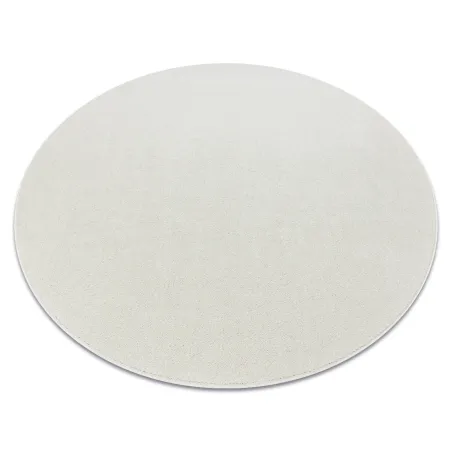 Covor ETON PLUS rotund crem, textura netedă, design modern
