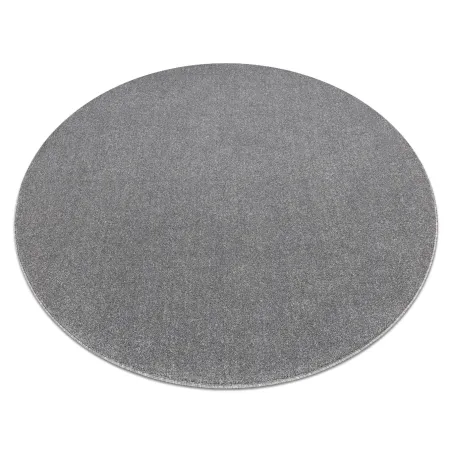 Covor ETON PLUS gri rotund, modern, neted