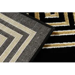 Covor modern cu textură, perfect pentru un decor elegant și contemporan