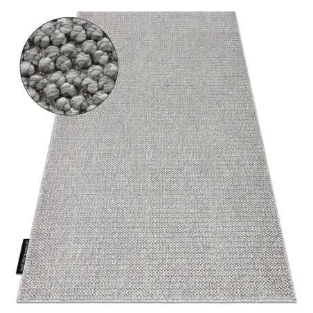 Covor pufos CASABLANCA LOOP gri deschis, ideal pentru decor modern
