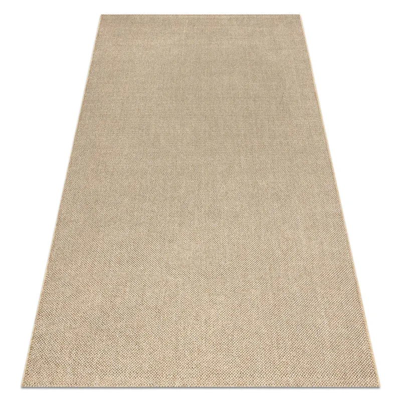 Covor dreptunghiular bej din polipropilenă 60x100, stil modern
