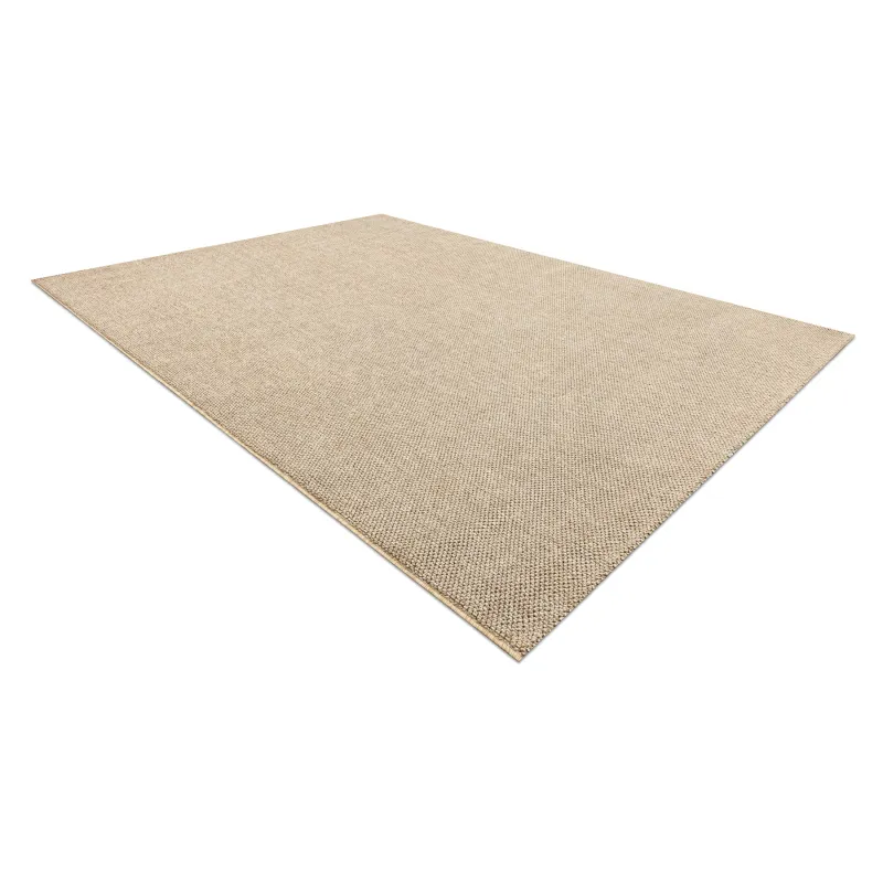 Covor moale bej, ideal pentru dormitoare confortabile