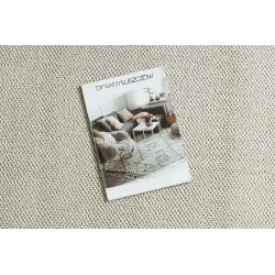 Covor modern crem, ideal pentru decorarea casei contemporane