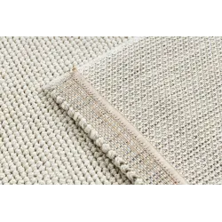 Covor crem cu textură moale, îmbunătățește orice spațiu de locuit