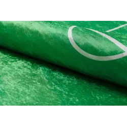 Covor spalabil verde, ușor de întreținut pentru copii