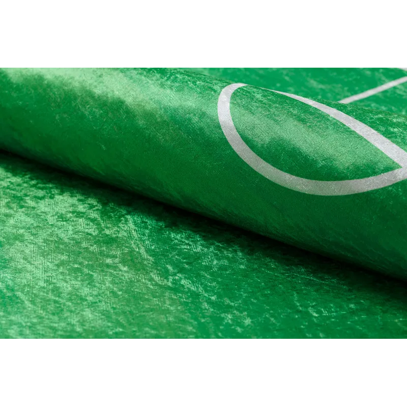 Covor spalabil verde, ușor de întreținut pentru copii