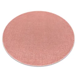 Covor ETON PLUS Rotund Roz Pudră