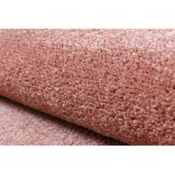 Alfombra ETON PLUS stilată pentru dormitor, roz pudră, modernă