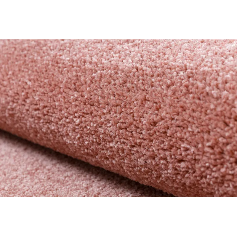 Alfombra ETON PLUS stilată pentru dormitor, roz pudră, modernă