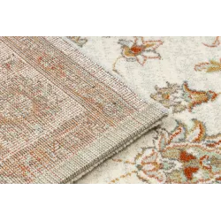 Covor moale din lână cu ornament delicat, ideal pentru living