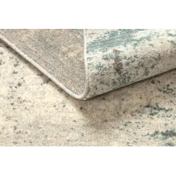 Covor ideal pentru living ABBY 486.28.LA111, vintage, bej și albastru
