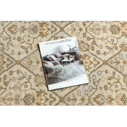 Covoare din lână SOHO în nuanțe de bej cu design geometric