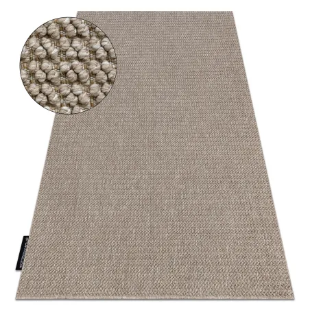 Covor maro CASABLANCA LOOP, moale, modern, din poliester