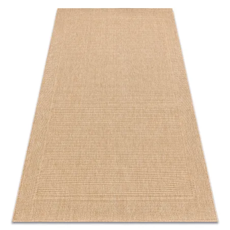 Covor TIMO 5979 din sisal exterior bej închis - PRODUS DE A DOUA CLASĂ
