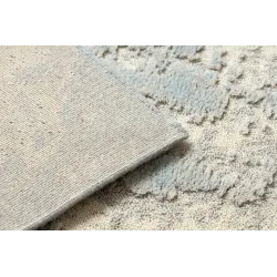 Covor FLUX din lână cu textură, perfect pentru spații de locuit contemporane