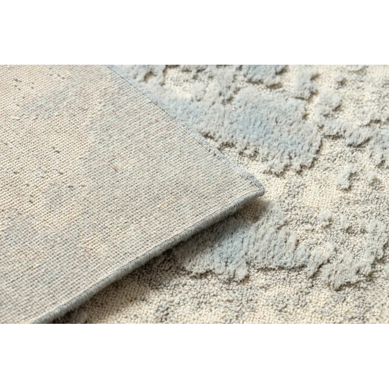 Covor FLUX din lână cu textură, perfect pentru spații de locuit contemporane
